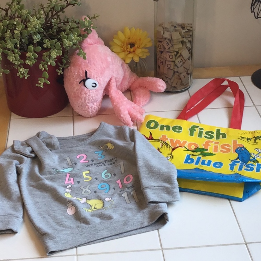 ‘Dr Seuss’ Cute Shirt & Tote